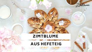 Zimtblume: Hefeblume mit Zimt backen