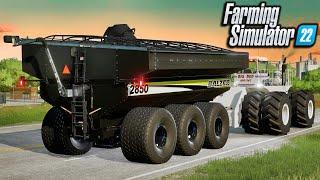 This Cart Makes BIG BUD look SMALL! (Balzer 2850) | Farming Simulator 22