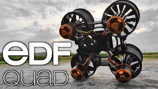 EDF Drone | qf2611 4000kv 50mm edf fettec aio 35a 4s1300 120c