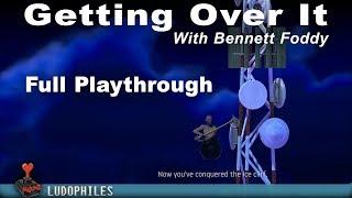 Getting Over It With Bennett Foddy - Full Playthrough, Ending (excl. reward), extra Snake Ride