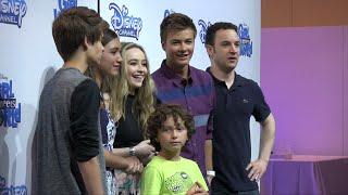 Girl Meets World cast meet guests at 2015 D23 Expo