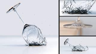 Broken glass in Slow Motion | 10.000 fps | Cinematic video