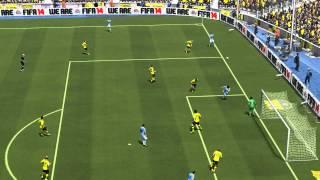 FIFA 14 | FUNNY Zero ANGLE GOAL!!