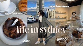 life in sydney | la lune market date, white rabbit gallery, uts, cook with me! 