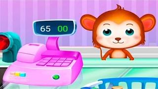 Baby doing Shopping with Shopping Mall | Supermarket Fun Game for Baby | Activities Kids Games