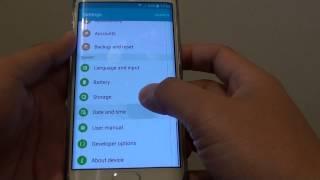 Samsung Galaxy S6 Edge: How to Find the IP Address