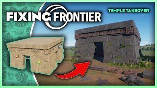 A Temple Takeover! Fixing Frontier's Blueprints | Planet Zoo