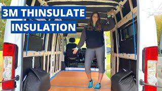 3M Thinsulate Insulation | Ram ProMaster DIY Van Build Series 8 | Campervan Conversion | Van Life