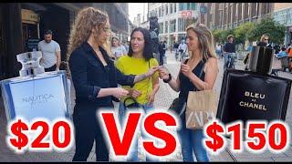 Women React to Bleu de Chanel & Nautica Voyage  Cheap VS Expensive Fragrance Fragrance Battle