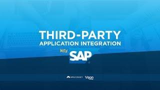 Webinar: Third Party Application Integration with SAP | APPSeCONNECT