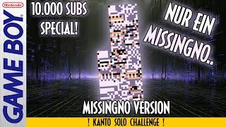 Kann man NUR mit MISSINGNO Pokemon Blau & Rot durchspielen?