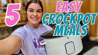 5 TASTY & EASY DUMP AND GO CROCKPOT MEALS TO MAKE AT HOME ON A BUDGET! THE SIMPLIFIED SAVER