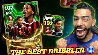 RONALDINHO 102 GAMEPLAY REVIEW  THE BEST DRIBBLER IN THE GAME  eFootball 24 mobile