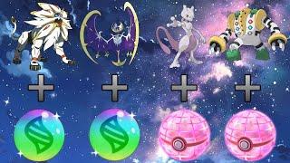 IF What Solgalio and Lunala was Mega Evolve  And Mewtwo and Regigas was Gigantamax  #pokemon #viral