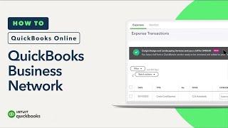 How to use the QuickBooks Business Network