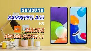 Samsung A22 VS Xiaomi Redmi Note 11  II   Adu Gahar