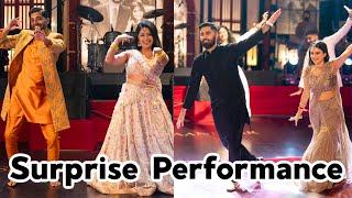 Insane Sangeet Performance by Bridesmaids & Friends for the Bride & Groom | Indian Wedding