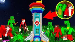 All SCARY Mutants JJ and Mikey vs Paw Patrol House jj and mikey challenge in Minecraft - Maizen