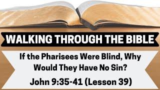 If the Pharisees Were Blind, Why Would They Have No Sin? [John 9:35-41][Lesson 39][WTTB]