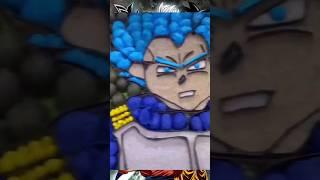 vegeta super saiyan blue transformation #shorts