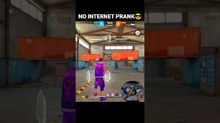 Noob Adam No Internet prank  #shorts #freefire #funny