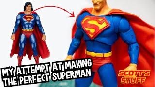 Here's How I Made a Better DC Multiverse Superman | Custom Mcfarlane Toys Superman