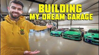 Full tour of the NEW HQ | I built my DREAM garage