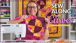 Voyage Quilt Tutorial Sew Along - Curved Piecing Made Simple!