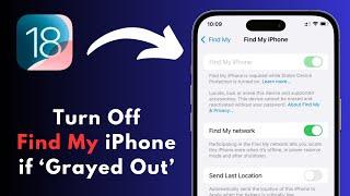 iOS 18: How to Fix 'Find My iPhone' Grayed Out: How to Turn Off Find My iPhone