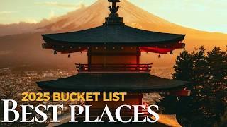 25 Best Places to Visit in the World in 2025  | Ultimate Travel Video