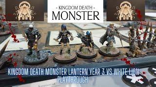 Kingdom Death Monster Lantern Year 3 vs White Lion Playthrough