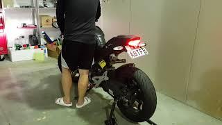[LOUD] Ducati Monster 659 with no exhaust sound clip