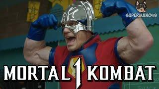 PEACEMAKER BECOMES OVERPOWERED... - Mortal Kombat 1: "Peacemaker" Gameplay (Stryker Kameo)