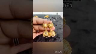 925 Silver jewellery #925silver #earringscollection #silverjewery #goldplatedsilver #trendingvideo