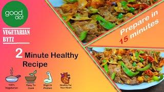 Good dot Vegetarian Bytz || Delicious 2 Minute Easy & Healthy Recipe || RCM Business