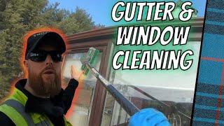 Professional Gutter & Waterfed Pole Window Cleaning | NO MUSIC