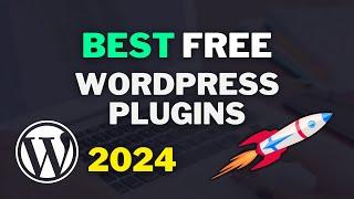 7 Best FREE WordPress Plugins for Beginners (2024) – Easy to Use!