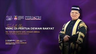 Townhall Ikon : Yang Di-Pertua Dewan Rakyat