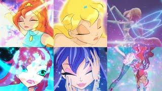 Winx Club All Transformation 2004 - 2020