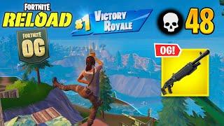 Fortnite Reload | High Kill Solo vs Squads Ranked Gameplay (Keyboard & Mouse)