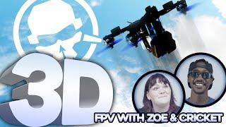 Converting a Freestyle Drone to 3D! (with Zoe FPV & Cricket FPV)