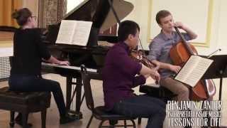 Mendelssohn: Piano Trio no. 2 - 1st movement (Benjamin Zander - Interpretation Class)