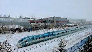 YHT | Turkish High-Speed Trains in Winter - 1