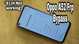 Oppo A52 Frp Bypass | All Oppo frp | Google Account bypass without Pc 2022