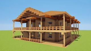 MINECRAFT TUTO - COMMENT FAIRE UNE MAISON DE LUXE DE PLAGE ?