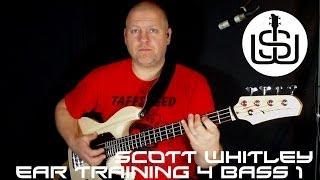 EAR TRAINING FOR BASS by Scott Whitley - Lesson 1 Singing What You Play