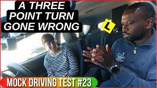 A Three-Point Turn Gone Wrong | Mock Driving Test | Greenslopes