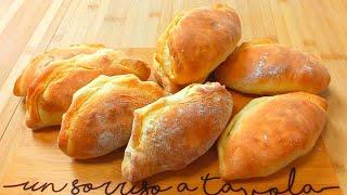 PANZEROTTI SOFFICI AL FORNO - FATTI IN CASA - ricetta facile senza impasto