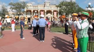 Walt Disney World Magic Kingdom Flag Retreat Ceremony