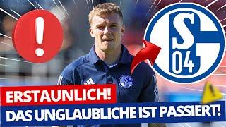 S04 ICH HABE ES NICHT GEGLAUBT! ALLE WAREN ÜBERRASCHT!  aktuelle nachrichten des schalke 04 aktuell